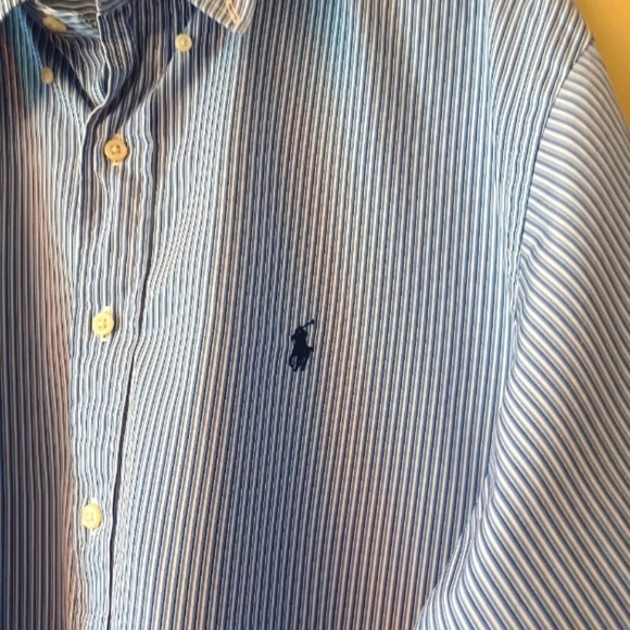 Polo Ralph Lauren shirt mens size 18 sleeve 36/37 - Picture 3 of 6